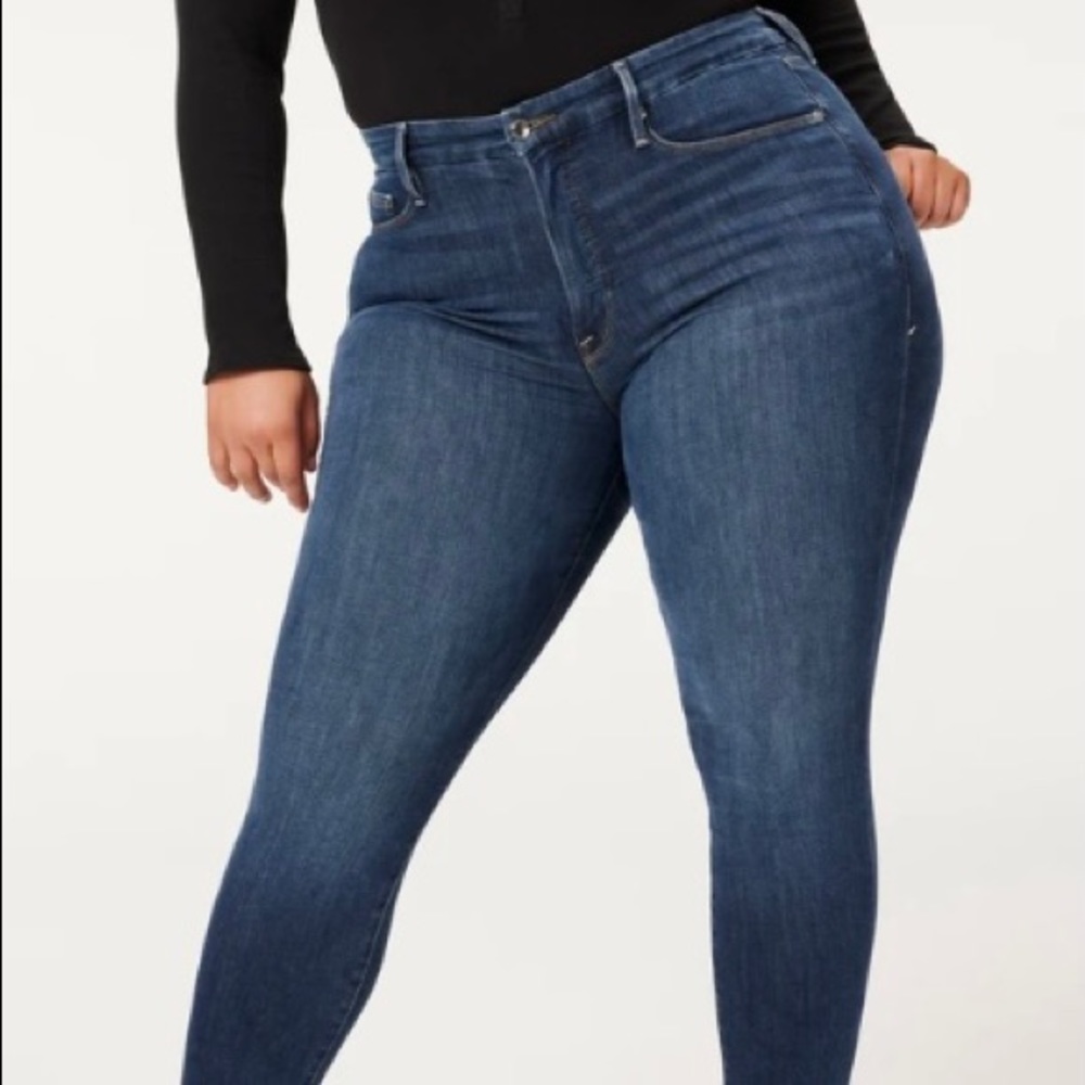 Good Legs High Rise Good American Skinny Jeans